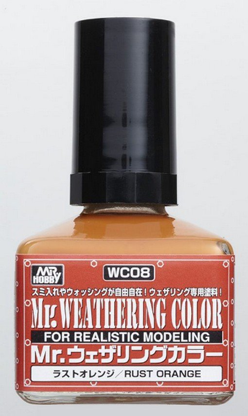 Mr.Hobby WC08 - Rust Orange 40ml (Mr.Weathering Color)