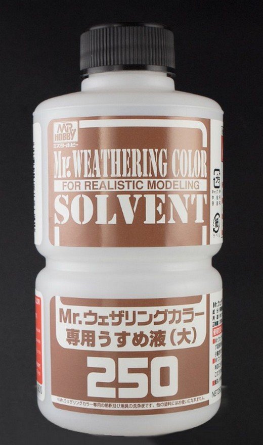 Mr.Hobby WCT102 - Mr. Weathering Color Solvent (Large) 250ml