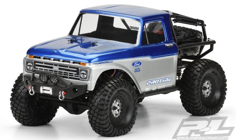 Pro-line #3464-00 | 1966 Ford F-100 for SCX10 Trail Honcho 12.3 (313mm) Wheelbase