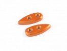 RAD-BA-10019 Aluminum Multiple TC Rear Wing Mount, Orange