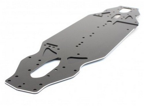 RAD-XR-10006 T4-14 Aluminum Main Chassis, 2.0mm