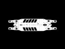 Serpent SER401802 Chassis arrowspace magnesium flex 4X