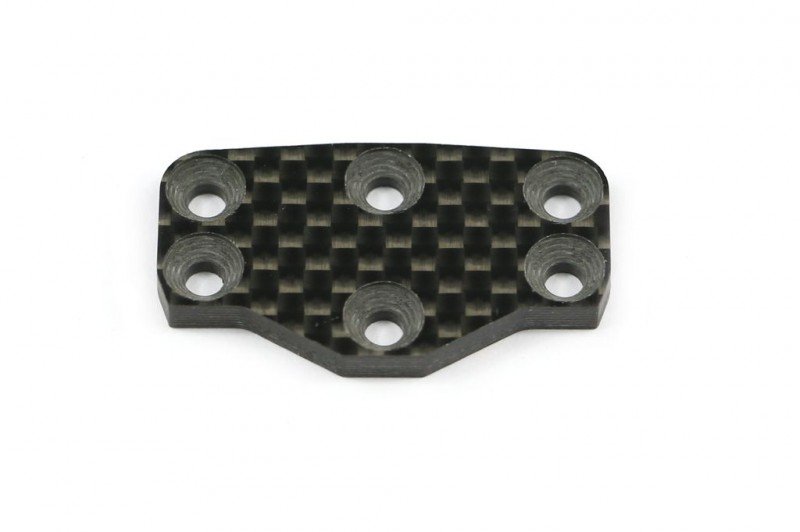 Serpent SER401647 Stiffenerplate Front Carbon 4-X