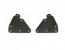 Serpent SER903695 Wishbone insert carbon Front Lightweight (2)