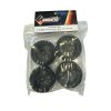 S-M24J0M2B 1/10 High-Performance Mini Slick Tire Set 24-J Spoke Wheel Black (4 pcs/set)