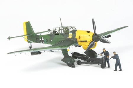 Tamiya 37008 - 1/48 Junkers Ju87 B-2 Stuka - w/Bomb Loading Set