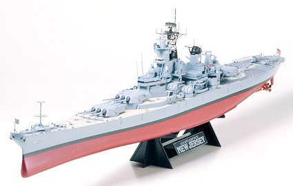 Tamiya 78005 - 1/350 U.S. New Jersey Battleship - Order 78017 WWII