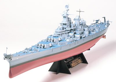 Tamiya 78008 - 1/350 U.S. Missouri Battleship WWI