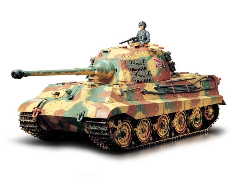 Tamiya 56018 - 1/16 RC German King Tiger (Henschel Turret)- Full Option Kit