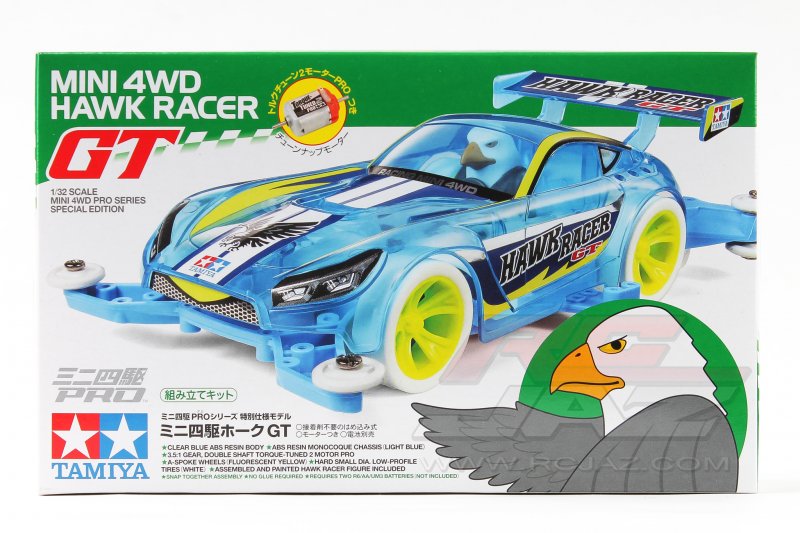 Tamiya 95414 - Hawk Racer GT Clear Blue (MA Chassis)