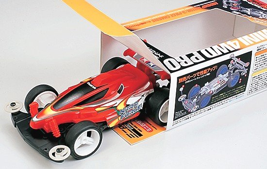 Tamiya 18604 - Mini4 Nitro Force Red Fin.