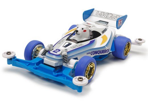 Tamiya 95227 - Mini 4WD Shirokumakko Finished Model (Super II Chassis)