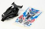 Tamiya 94957 - JR Avante Mk.III Azure Body - Black Body Set