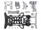 Tamiya 94316 - JR Reinforced Super X Chassis- Black/Gray