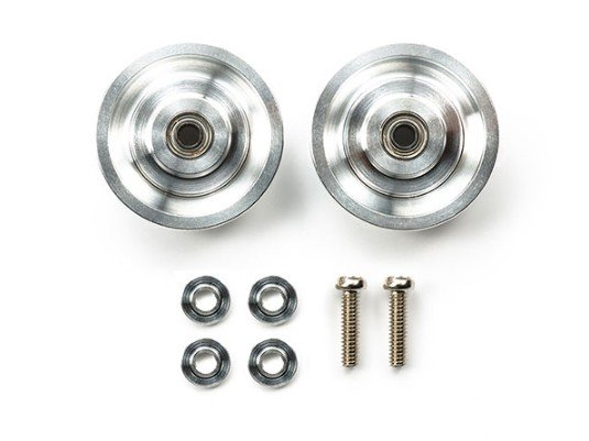 Tamiya 95436 - HG Aluminium Ball-Race Rollers 19mm Tapered / Ringless Hig Grade