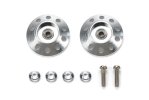 Tamiya 95651 - Jr HG Lightweight 19mm Tapered Aluminum Ball-Race Rollers (Ringless)