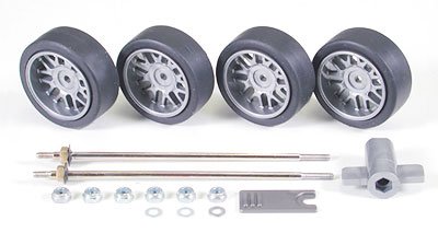 Tamiya 15316 - Nut Fastened Mesh Wheels w/Low Profile Tires