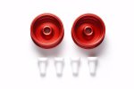 Tamiya 95403 - HG Aluminum Deep Rim Wheels For LP Tires (Red/2pcs)