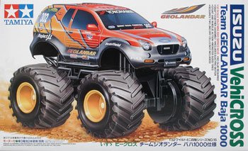 Tamiya 17015 - 1/32 Wild Mini 4WD Series No.15 Isuzu VehiCROSS Team GEOLANDAR Baja 1000