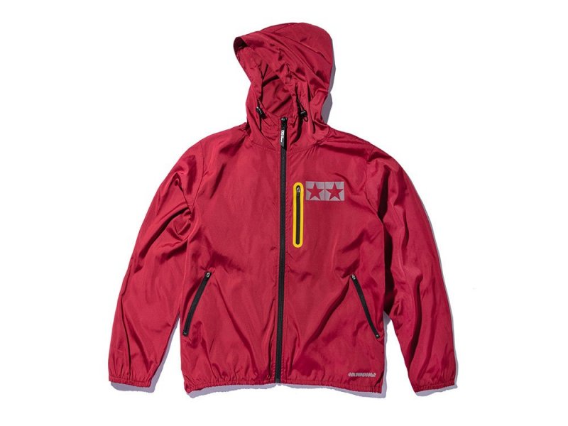 Tamiya 67486 - Jun Watanabe Tamiya Logo Light Jacket (Red) M Size