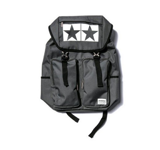 Tamiya 67263 - Gray Tamiya x Jun Watanabe/ZOZOTOWN Tamiya Flap Top Bag/Backpack