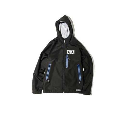 Tamiya 67318 - Black L Size Jun Watanabe x Tamiya Mountain Parka Hooded