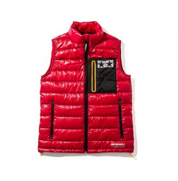 Tamiya 67396 - Jun Watanabe Tamiya Logo Down Gilet Red M Size