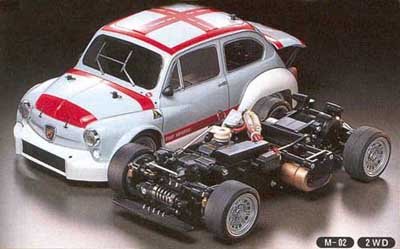 Tamiya 58158 - 1/10 RC Fiat Abarth 1000 TCR - M02 M-Chassis