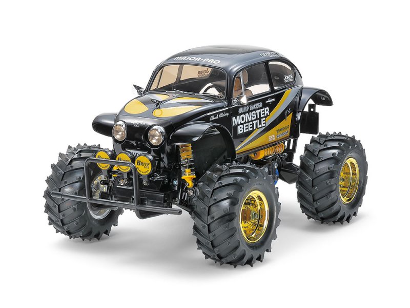 Tamiya 47419-60A - 1/10 Monster Beetle (2015) Black Edition w/o ESC