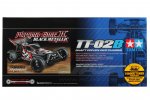 Tamiya 47366 - 1/10 Plasma Edge II Black Metallic (TT-02B) Limited Edition Product