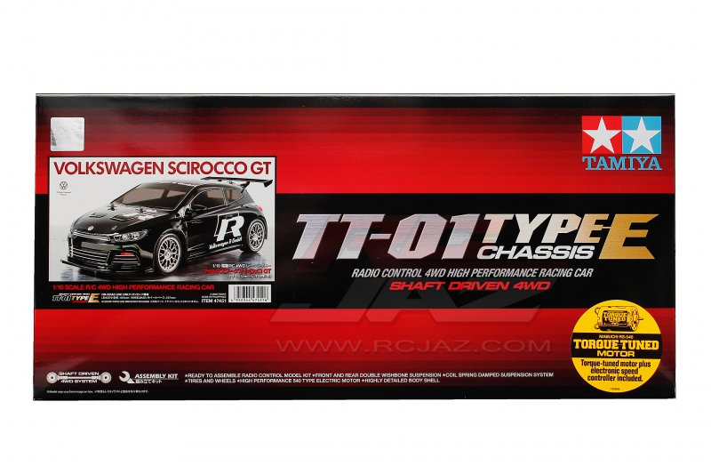 Tamiya 47451 - 1/10 Volkswagen Scirocco GT (TT-01E Chassis)