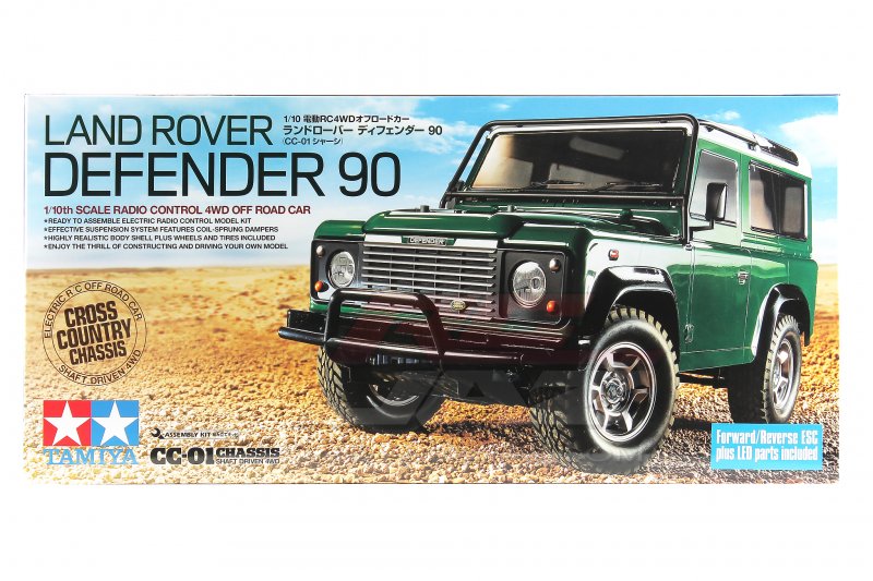 Tamiya 58657 - 1/10 Land Rover Defender 90 CC01