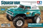 Tamiya 47497 - 1/10 RC Squash Van (Green/White Painted Body) (GF-02 Chassis) w/ESC