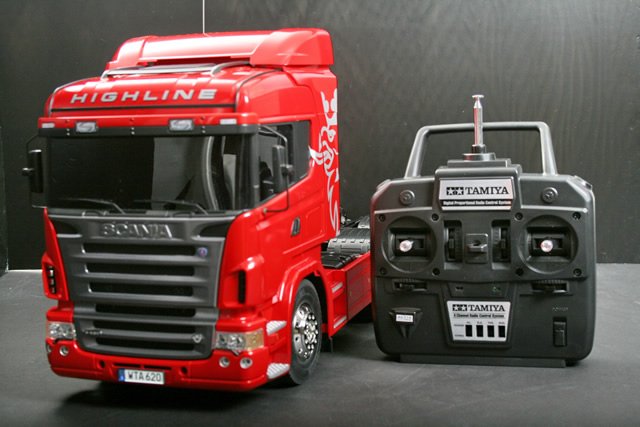 Tamiya 23670-600 - (Tamiya 56323) 1/14 SCANIA R620 6x4 HIGHLINE Tractor Truck FULL OPERATION KIT MASTER WORK FINISHED