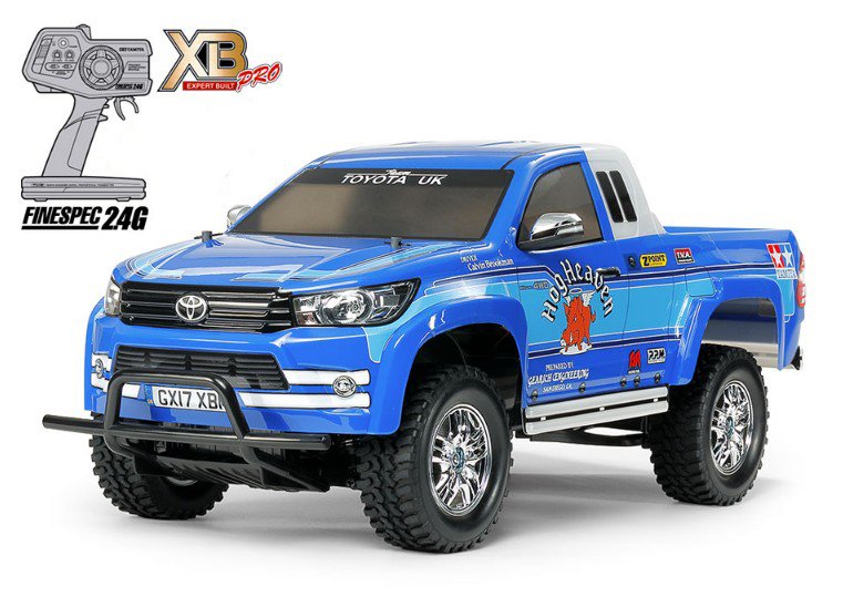 Tamiya 57921 - 1/10 Toyota Hilux Extra Cab (CC-01 Chassis) XB RTR Readyset