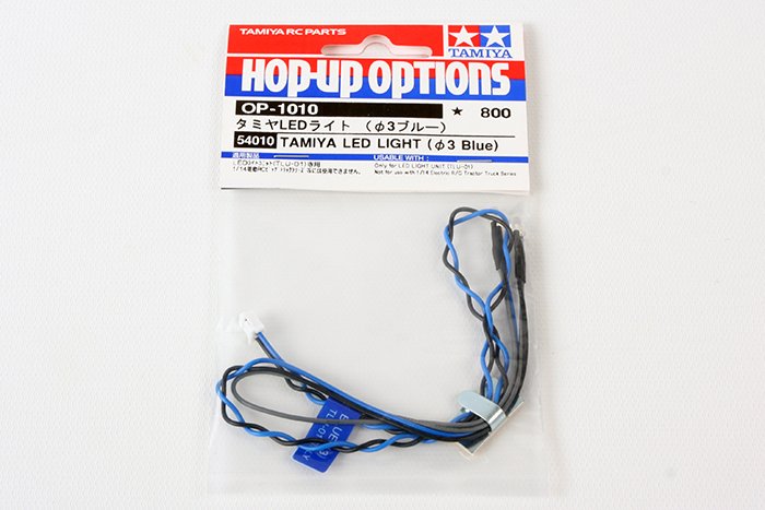 Tamiya 54012 - LED Light (5mm dia., Blue) - Option Parts OP-1012