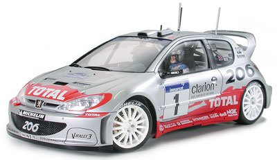 Tamiya 24255 - 1/24 Peugeot 206 WRC 2002 Tour de Corse