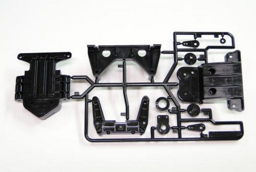 Tamiya 9005333 -Front suspension arm holder set for Stadium Thunder/Blitzer Beetle 2011/ Stadium Blitzer 2010 - B Parts 19005333