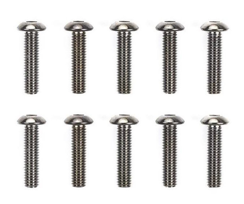 Tamiya 51630 - 3x12mm Hex Head Screws (Steel, 10 Pcs.) SP-1630