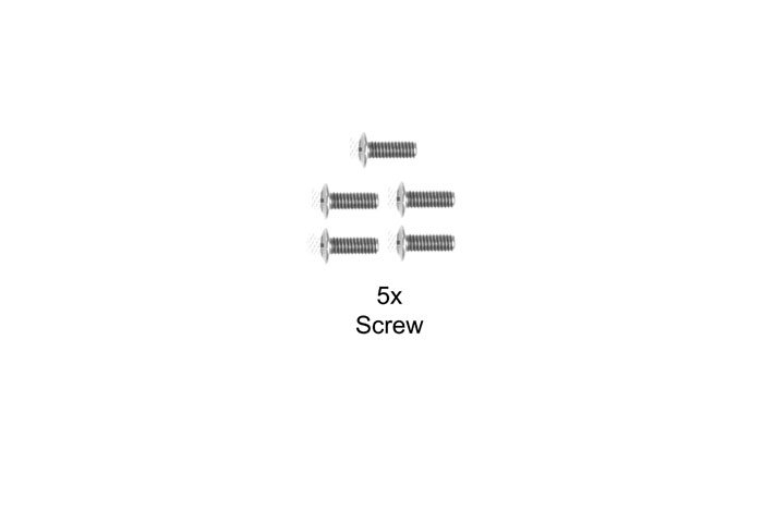 Tamiya 9808189 3X8Mm Flat Screw: 58405