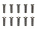 Tamiya 51628 - 3x10mm Hex Head Screws (Steel, 10 Pcs.) SP-1628