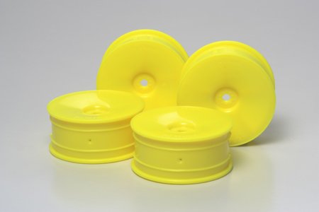 Tamiya 49421 - Fluorescent Yellow MN Dish Wheel/0