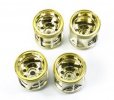 Tamiya 47386 - WR-02 Gold Wheels (Front/Rear)