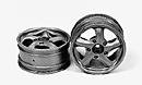 Tamiya 50749 - (SP749) 1/10 SCALE PORSCHE Boxster FRONT WHEELS (1 PAIR) SP-749