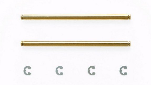 Tamiya 54615 - OP.1615 M-05 Ver.II 3 x 58mm Titanium Coated Suspension Shaft (2 pieces) OP-1615