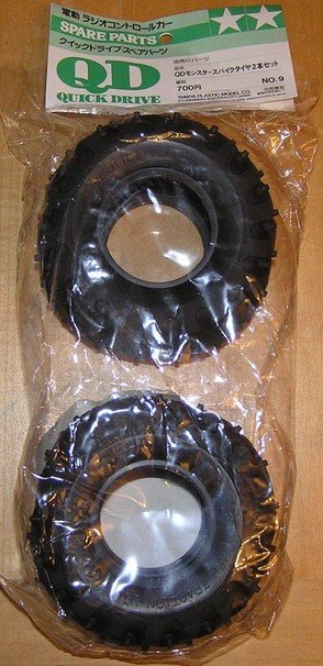 Tamiya 43009 - QD Monster Spike Tire