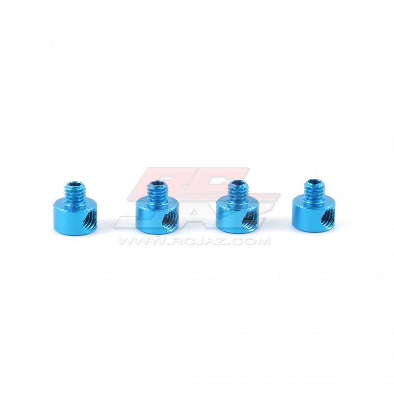 Tamiya 9804781 - Stabilizer End Blue 4pcs : 42270 TRF418