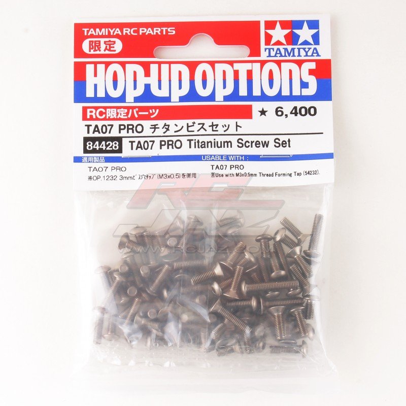 Tamiya 84428 - TA07 PRO Titanium Screw Set