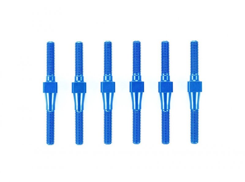 Tamiya 22017 - GB-01S 26x29mm Aluminum Turnbuckle Shaft (Blue 4pcs.) TamTech-Gear OP-2017