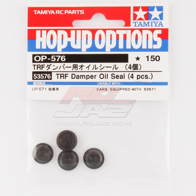 Tamiya 53576 - TRF Damper Oil Seal (4 Pcs.) OP-576